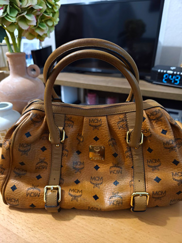 Mcm damen henkeltasche leder - henkeltasche,