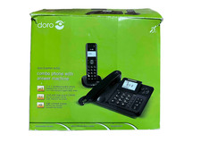 Doro Comfort 4005 Combo Analogtelefon - Schwarz + Schnurlos - OVP AB