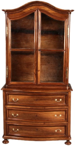 Antike barock aufsatzvitrine - antike,