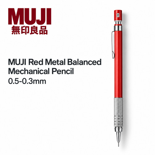 Muji rot metall balanced - muji,