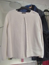 Strickjacke weiß Gr. L von Kurt Kölln, tadelloser Zustand  50 % Baumwolle