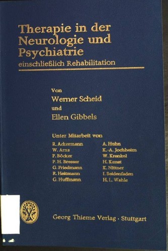 Therapie der neurologie - der,