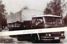 Oldtimer-Foto DDR VEB LKW Skoda Sattelzug Brauerei Wernesgrüner Bier