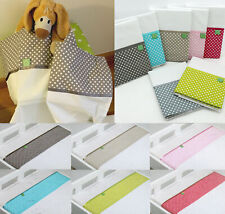 SOMMERDECKE Punkte Baby Bettlaken Sommer Bettdecke Kinder 100% BW Decke Typ438