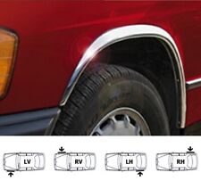 Radlauf Zierleisten Set 4-tlg Chrom vorne hinten für MERCEDES 190 W201 Bj. 82-88