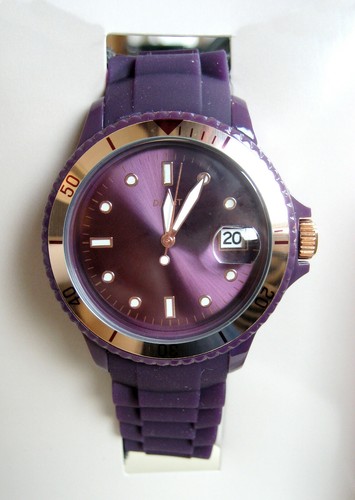 Armbanduhr violett lila - armbanduhr,
