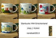 Starbucks City Mug Tasse Becher You are here YAH Griechenland 14oz NEU