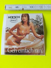 Hoesch Badezimmer Aufkleber Sticker Werbung Reklame Vintage 80er Oldschool