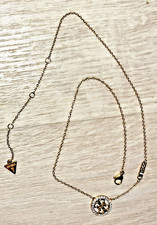 Original Guess  Halskette Glitzer Women 333er Gold Länge 40 - 48 cm Modeschmuck