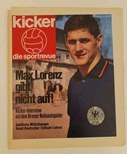 Fussball Zeitung Kicker 1966