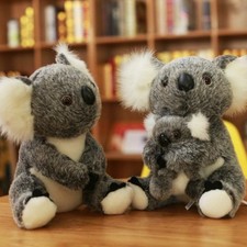 Stofftier Koala: Mutter & Baby