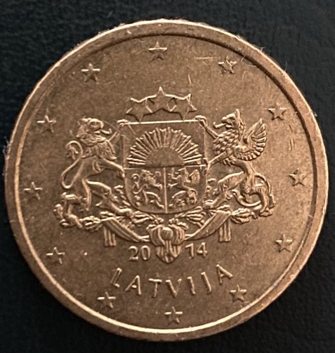 Latvija lettland eurocent - 50,