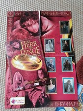 Merlin Herr der Ringe Die Zwei Türme Stickeralbum Komplett + Poster