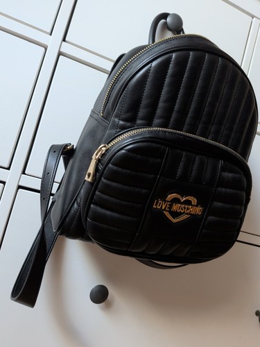 Love moschino rucksack schwarz - rucksack,