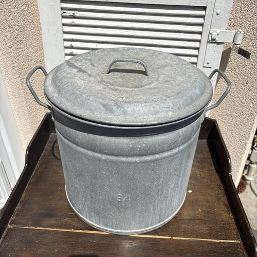 Alter zinktopf liter dicht - zinktopf,