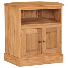 Teak Massiv Eck Sideboard
