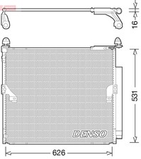 DENSO Kondensator Klimaanlage