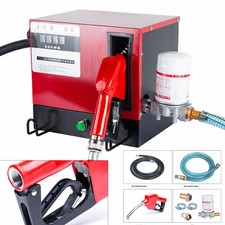 230V Selbstansaugende Dieselpumpe Dieseltankstelle Heizölpumpe mit Pistole+Filte