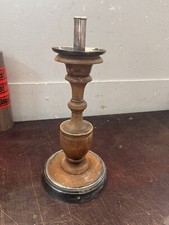 Kerzenleuchter  Messing/Holz