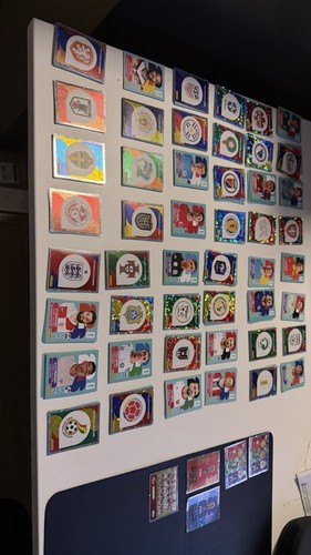 Gruppe panini sticker wm - a, f