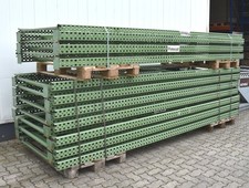 Gemac Palettenregal Hochregal Stahlregal L16010mm Schwerlastregal 2 Ebenen