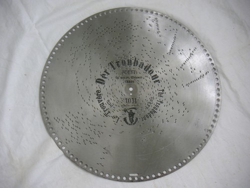 Der troubadur polyphon platte - troubadur,