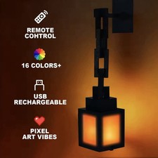 MINECRAFT LAMPE Fackel