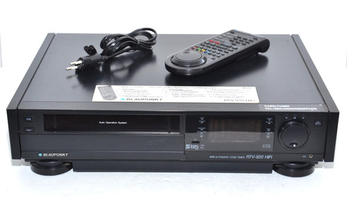 Blaupunkt rtv 920 hifi vhs - hifi, s-vhs