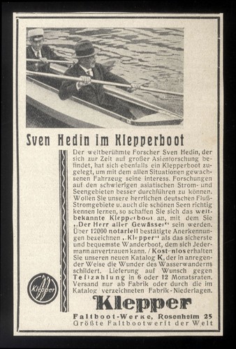 Alte werbung reklame 1929 sven - werbung,