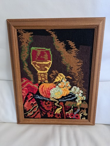 Fertiges gobelin strickbild - fertiges,