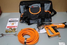 Schrumpfpistole Ripack 3000 Leistung 80kW m.Druckregler/8m Druck 1.5/3.5 Bar