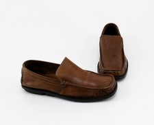 Slipper Camel Active Halbschuhe Mokassins Leder braun Gr. 8=42