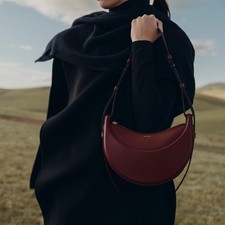 Frauen Klassische Schulter Umhängetasche Leder Unterarm Tasche Hobo Street Party