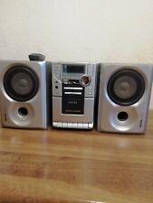Philips Micro Hi-Fi System  MC-110 CD-Wiedergabe, Kassettenbetrieb, Radiosender