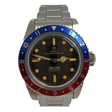 Walter Mitt Sea Diver Pepsi Stahl Automatik Schwarz Blau Rot Herrenuhr