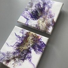 Original Fluid Painting Acryl