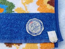 4 Gästetücher u. 1 Waschl. in Chenille-Frottier v. Lohhof bei München neuw.-70er