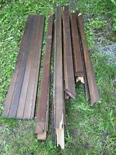 Holz Bretter Nut und Feder ca. 90 Stück 80 bis 220 cm x 8,5 x 1,3 cm lasiert