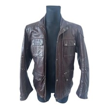Manguun Herren Lederjacke Gr S
