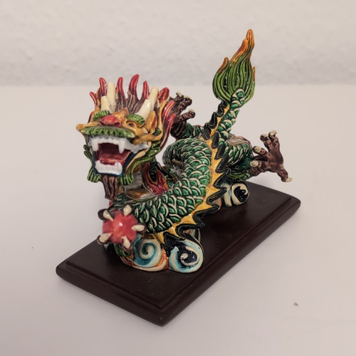 Drachen fantasyfigur skulptur - drachen-fantasyfigur,