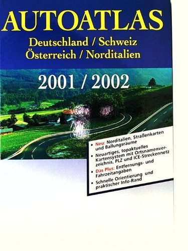Autoatlas deutschland schweiz - autoatlas, deutschland/