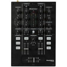 OMNITRONIC PM-202FX 2-Kanal-DJ-Mixer mit Filter FX und Bluetooth | Neu