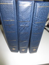 3 x LEUCHTTURM SCHRAUBBINDER  -- PRÄGUNG DDR in GOLD --