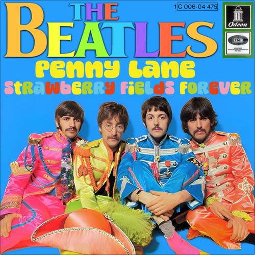 Repro photo beatles - photo, penny