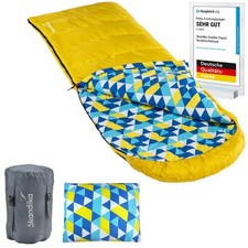 Skandika Dundee Decken-Schlafsack mit Sleepyhead-Kissen gelb B-Ware
