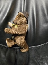 Kleiner Sonneberg Teddy Bär von Johanna Haida. Aus Mohair u. Holzwolle gestopft 