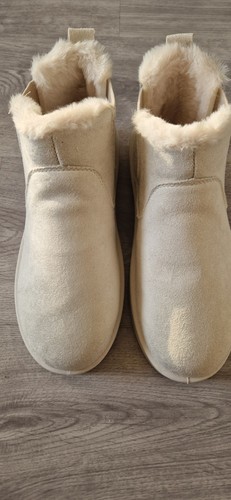 Damen stiefelette beige - stiefelette,