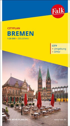 Falk cityplan bremen 000 - bremen, 1:20.000
