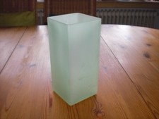 IKEA Grönö B0011 Quader Glas milchig grün eckig - Leuchte Tischlampe - Rarität !