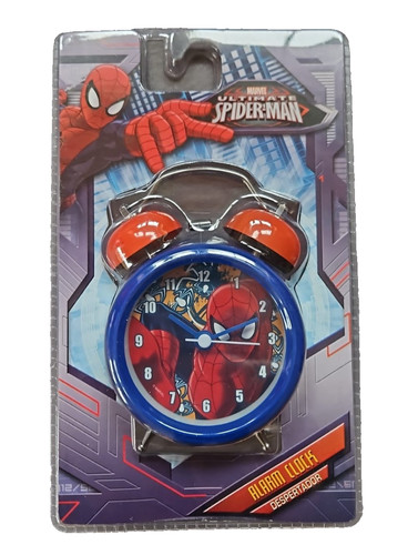 Spiderman wecker 9cm kinder - spiderman,